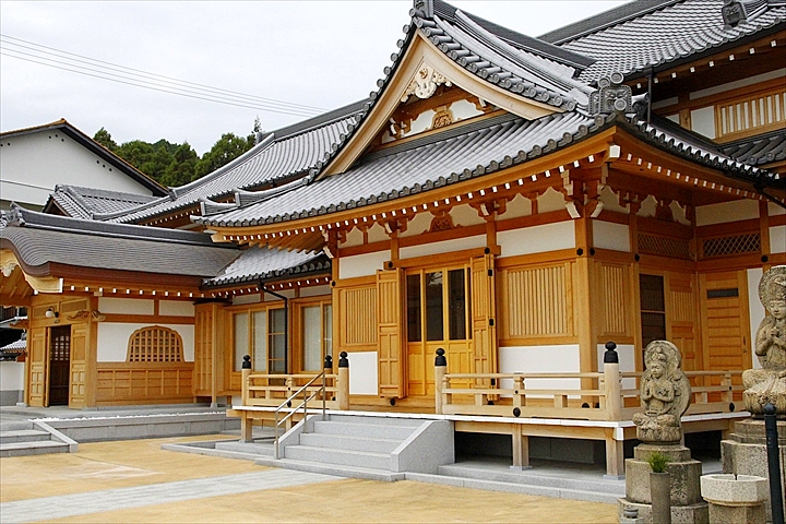 岡山県　高野山真言宗　千光寺の客殿