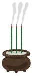 LEDローソクや線香立てについて