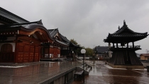 千光寺定点観測・久々の雨